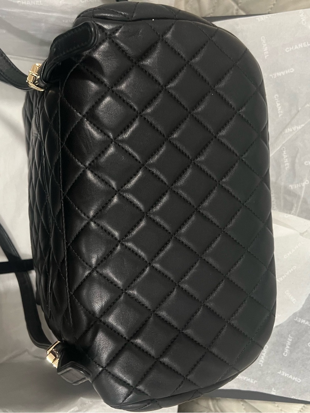 Chanel Quilted Lambskin Backpack - Picture 5 of 10